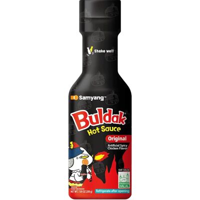 Sauce Épicée au Poulet Samyang Buldak - 200g - Publicité Sauce Épicée au Poulet Samyang Buldak - 200g - Publicité