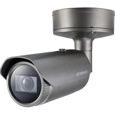 Hanwha PNO-A9081RLP 4K Beveiligingscamera - Bullet IP, Binnen/Buiten Hanwha PNO-A9081RLP 4K Beveiligingscamera - Bullet IP, Binnen/Buiten