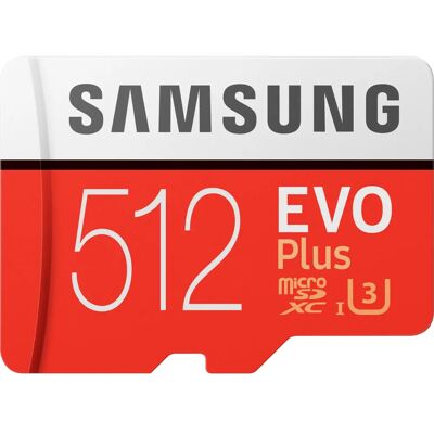 Samsung 512 GB MicroSDXC UHS-I Clase 10 - Tarjeta de memoria Samsung 512 GB MicroSDXC UHS-I Clase 10 - Tarjeta de memoria