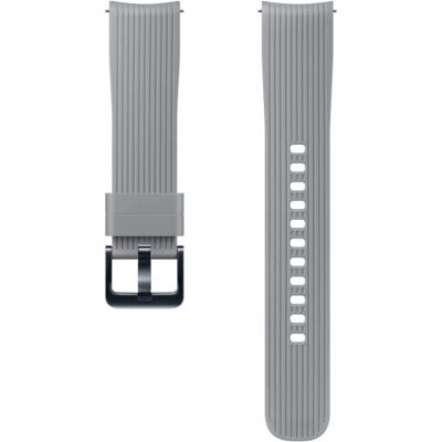 Correa de silicona gris para Samsung Galaxy Watch 42mm - Accesorio de smartwatch Correa de silicona gris para Samsung Galaxy Watch 42mm - Accesorio de smartwatch