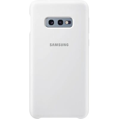 Witte Galaxy S10e Impact- en krasbeschermhoes Witte Galaxy S10e Impact- en krasbeschermhoes