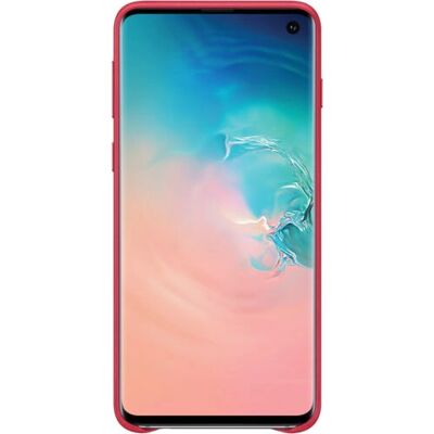 Samsung G973F Leather Phone Case - Red Samsung G973F Leather Phone Case - Red