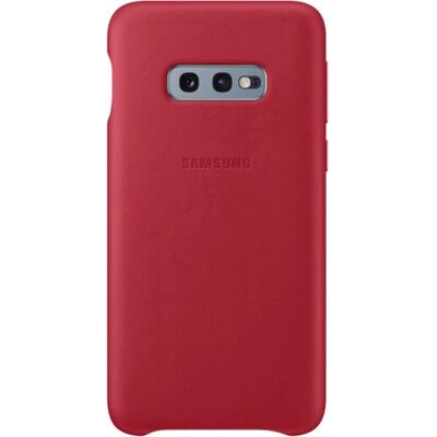 Coque en Cuir Samsung G970 Résistante aux Chocs - Rouge - Publicité Coque en Cuir Samsung G970 Résistante aux Chocs - Rouge - Publicité