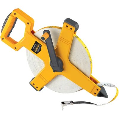 Komelon FU100E/E Fibreglass Tape - 100m/330ft, Width 13mm - Measuring Tape Komelon FU100E/E Fibreglass Tape - 100m/330ft, Width 13mm - Measuring Tape