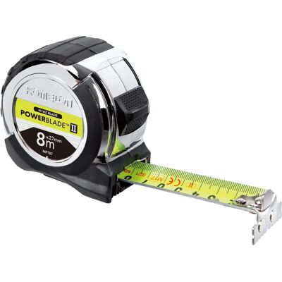 Komelon PowerBlade II Pocket Tape 8m - Pocket Tape Measure - EC Class II Komelon PowerBlade II Pocket Tape 8m - Pocket Tape Measure - EC Class II