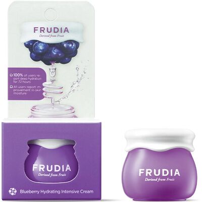 FRUDIA Blueberry Hydrating Intensive Cream - Mini, Moisturizer for Dry, Normal, Sensitive Skin FRUDIA Blueberry Hydrating Intensive Cream - Mini, Moisturizer for Dry, Normal, Sensitive Skin