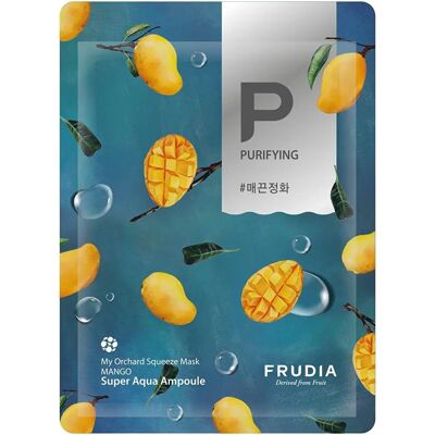Frudia Mangue Masque Facial Nourrissant - Masque pour Femmes - Publicité Frudia Mangue Masque Facial Nourrissant - Masque pour Femmes - Publicité