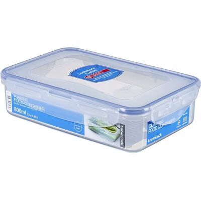 Lock & Lock - Classic - Transparent - Bleu - Storage Container - Publicité Lock & Lock - Classic - Transparent - Bleu - Storage Container - Publicité