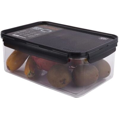 Lock & Lock LocknLock Tin 3.5 L Rectangulaire - Conteneur de stockage alimentaire - Publicité Lock & Lock LocknLock Tin 3.5 L Rectangulaire - Conteneur de stockage alimentaire - Publicité