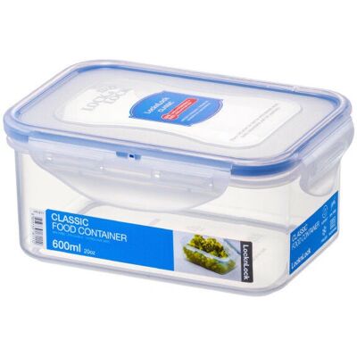 Lock & Lock Aufbewahrungsbox - Blau - 0.6L Lock & Lock Aufbewahrungsbox - Blau - 0.6L
