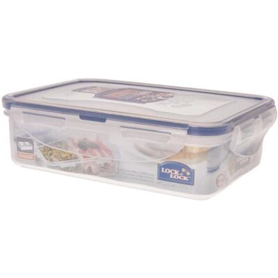 Contenant de Rangement Alimentaire Lock & Lock 170306 - Pot Rectangulaire - 0.55L - Publicité Contenant de Rangement Alimentaire Lock & Lock 170306 - Pot Rectangulaire - 0.55L - Publicité