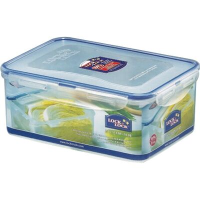 Lock & Lock HPL 825 Boîte Rectangulaire 2,3 L Bleue - Rangement alimentaire - Publicité Lock & Lock HPL 825 Boîte Rectangulaire 2,3 L Bleue - Rangement alimentaire - Publicité