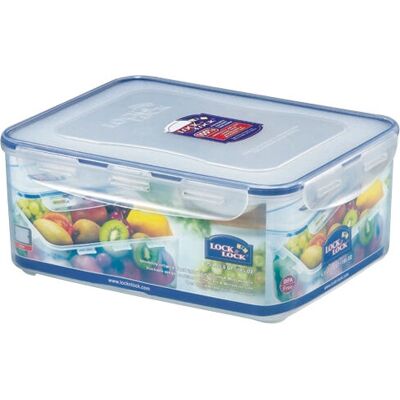 Lock & Lock HPL836 Lebensmittelaufbewahrungsbehälter - 5,5L Blau Transparent Lock & Lock HPL836 Lebensmittelaufbewahrungsbehälter - 5,5L Blau Transparent