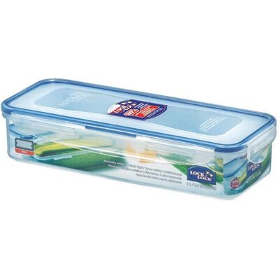 Lock & Lock HPL842 Food Storage Container - Airtight, Stackable 1L Blue Lock & Lock HPL842 Food Storage Container - Airtight, Stackable 1L Blue