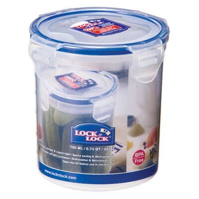 Lock & Lock HPL932D Contenedor de Alimentos - Azul, 700ml Lock & Lock HPL932D Contenedor de Alimentos - Azul, 700ml