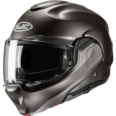 Casco modulare HJC F100 titanio opaco - M Casco modulare HJC F100 titanio opaco - M