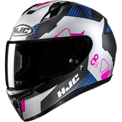 Casco HJC C10 Aspa MC28SF Rosa Grigia Nera Opaco - Casco Moto Casco HJC C10 Aspa MC28SF Rosa Grigia Nera Opaco - Casco Moto