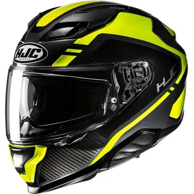 HJC F71 Tozz MC3H Fekete/Sárga Fluo Teljes Arcú Sisak HJC F71 Tozz MC3H Fekete/Sárga Fluo Teljes Arcú Sisak