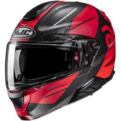 Casque modulable HJC MC1SF - Léger, Ventilé, UV Protect - Publicité Casque modulable HJC MC1SF - Léger, Ventilé, UV Protect - Publicité