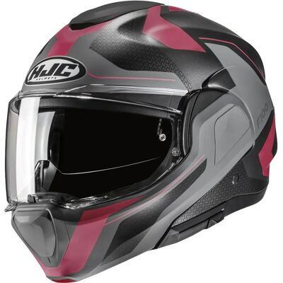 Casque Modulable HJC F100 Bios - Léger, Confortable, UV - Publicité Casque Modulable HJC F100 Bios - Léger, Confortable, UV - Publicité