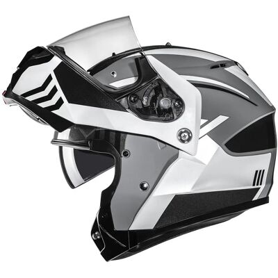 Casco motocicleta HJC C91N Kaon MC5 gris-negro-blanco 2XL Casco motocicleta HJC C91N Kaon MC5 gris-negro-blanco 2XL