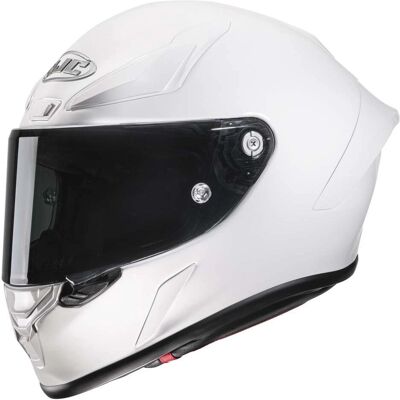 Casque Blanc HJC RPHA 1 - Certifié Course Casque Blanc HJC RPHA 1 - Certifié Course