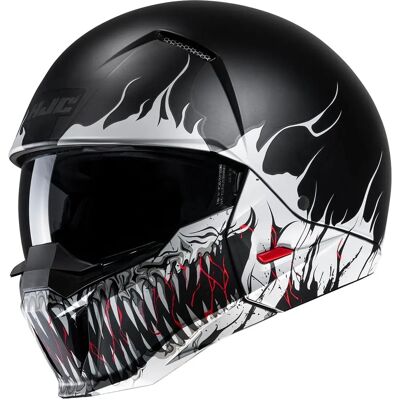 Casco HJC I20 Scraw - Ligero, Con Máscara Removible, Visor Ancho - Casco Casco HJC I20 Scraw - Ligero, Con Máscara Removible, Visor Ancho - Casco
