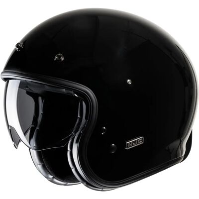Casco de Moto Retro V31 HJC - Negro - Fibra de Vidrio Ligera Casco de Moto Retro V31 HJC - Negro - Fibra de Vidrio Ligera