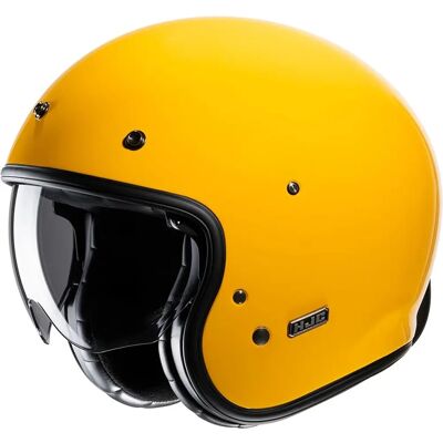 Casco Retro de Motocicleta HJC V31 Amarillo - Casco de Moto Casco Retro de Motocicleta HJC V31 Amarillo - Casco de Moto