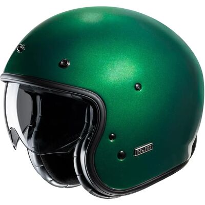 Casco HJC V31 Verde - Jet Retro - Casco de Moto Casco HJC V31 Verde - Jet Retro - Casco de Moto