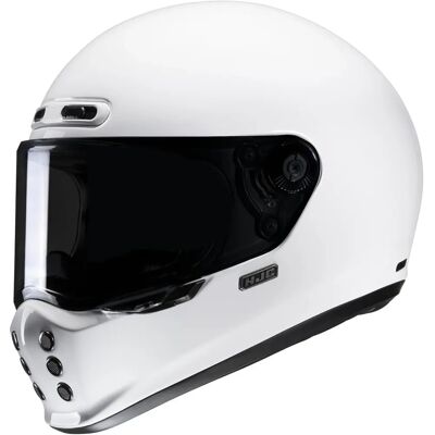 Casque HJC V10 Blanc - Casque Moto Léger Moderne - Publicité Casque HJC V10 Blanc - Casque Moto Léger Moderne - Publicité