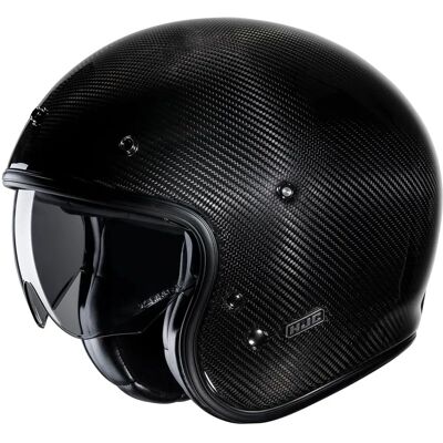 Casco de Motocicleta Retro V31 Carbon - Seguridad y Estilo Casco de Motocicleta Retro V31 Carbon - Seguridad y Estilo