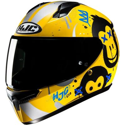 HJC C10 Geti Helm - Gelb / Schwarz - 3XS - Helm HJC C10 Geti Helm - Gelb / Schwarz - 3XS - Helm