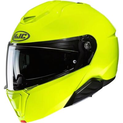 Casco Moto Modulabile HJC i91 Verde Fluorescente - Casco Moto Casco Moto Modulabile HJC i91 Verde Fluorescente - Casco Moto