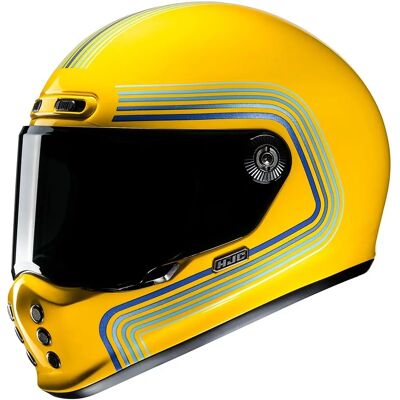Casco Giallo HJC V10 Foni - Casco Casco Giallo HJC V10 Foni - Casco