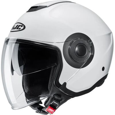 HJC i40N Weiß Motorradhelm - Motorrad-Sicherheitsausrüstung HJC i40N Weiß Motorradhelm - Motorrad-Sicherheitsausrüstung
