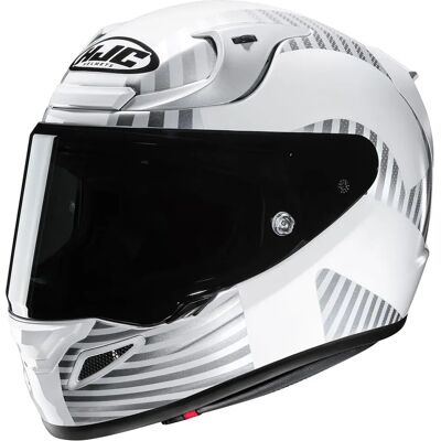 Casque HJC RPHA 12 Ottin - Blanc / Gris - Casque moto Casque HJC RPHA 12 Ottin - Blanc / Gris - Casque moto