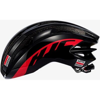 HJC Ibex Lotto Soudal - Casque de vélo - Rouge/Noir - Publicité HJC Ibex Lotto Soudal - Casque de vélo - Rouge/Noir - Publicité