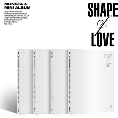 Monsta X Shape Of Love Mini Album - Mini Album Monsta X Shape Of Love Mini Album - Mini Album