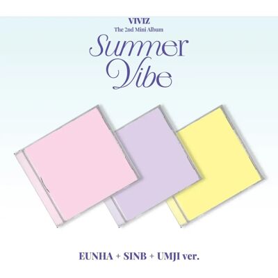 VIVIZ Summer Vibe Mini Album - Étui en bijou, 5 pistes, Carte photo aléatoire - Publicité VIVIZ Summer Vibe Mini Album - Étui en bijou, 5 pistes, Carte photo aléatoire - Publicité
