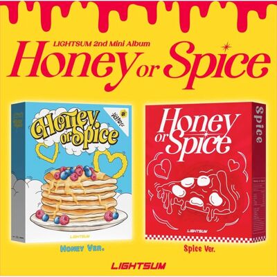 LIGHTSUM Honey or Spice - Mini Album - Różne Wersje LIGHTSUM Honey or Spice - Mini Album - Różne Wersje