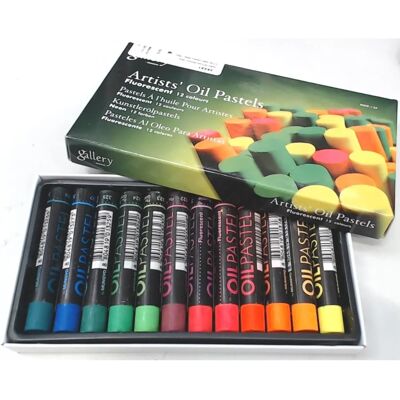 CC Hobby Pastels à l'huile Néon - Set de 12 - Publicité CC Hobby Pastels à l'huile Néon - Set de 12 - Publicité