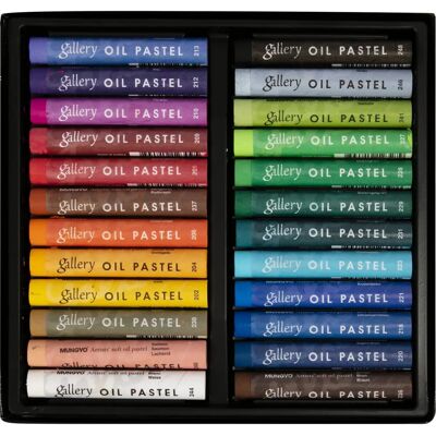 Gallery Oil Pastel Premium - Kolory asortymentowe - 24 szt - Pastele olejne Gallery Oil Pastel Premium - Kolory asortymentowe - 24 szt - Pastele olejne