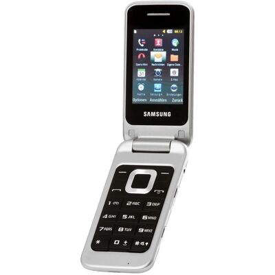 Samsung GT-C3520 - Écran 2,4 pouces, Bluetooth, Caméra 1.3MP - Téléphone - Publicité Samsung GT-C3520 - Écran 2,4 pouces, Bluetooth, Caméra 1.3MP - Téléphone - Publicité