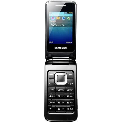 Samsung GT-C3520 Gris Foncé Quadband - Téléphone portable - Publicité Samsung GT-C3520 Gris Foncé Quadband - Téléphone portable - Publicité