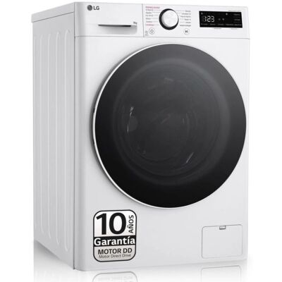 LG Lavadora de Carga Frontal 9kg AI Direct Drive TurboWash 360 LG Lavadora de Carga Frontal 9kg AI Direct Drive TurboWash 360