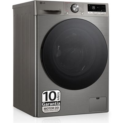 Máquina de lavar inteligente AI Direct Drive da LG com TurboWash 360° Máquina de lavar inteligente AI Direct Drive da LG com TurboWash 360°