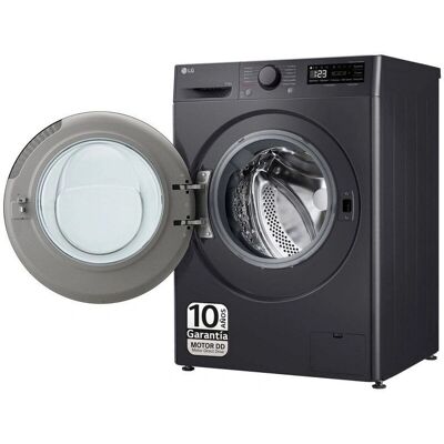 LG Lavasecadora inteligente AI Direct Drive 9/6 kg, 1400 rpm, TurboWash 360° LG Lavasecadora inteligente AI Direct Drive 9/6 kg, 1400 rpm, TurboWash 360°
