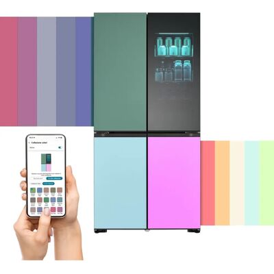 LG GMV960NNME - veelkleurig - Koelkast LG GMV960NNME - veelkleurig - Koelkast