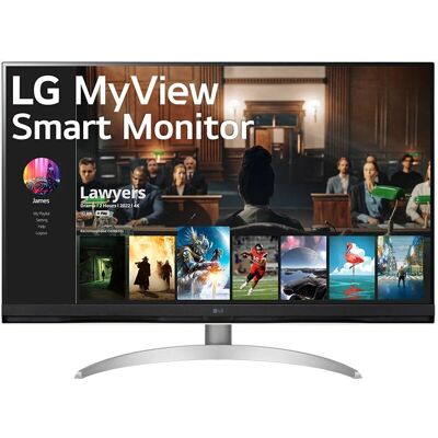 Moniteur LG 32SQ700S-W 4K - Écran LCD VA 32'' HDR, webOS 22 - Publicité Moniteur LG 32SQ700S-W 4K - Écran LCD VA 32'' HDR, webOS 22 - Publicité